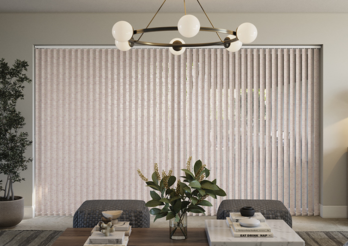Cassandra, Torch Red - Vertical Blind - Image 3